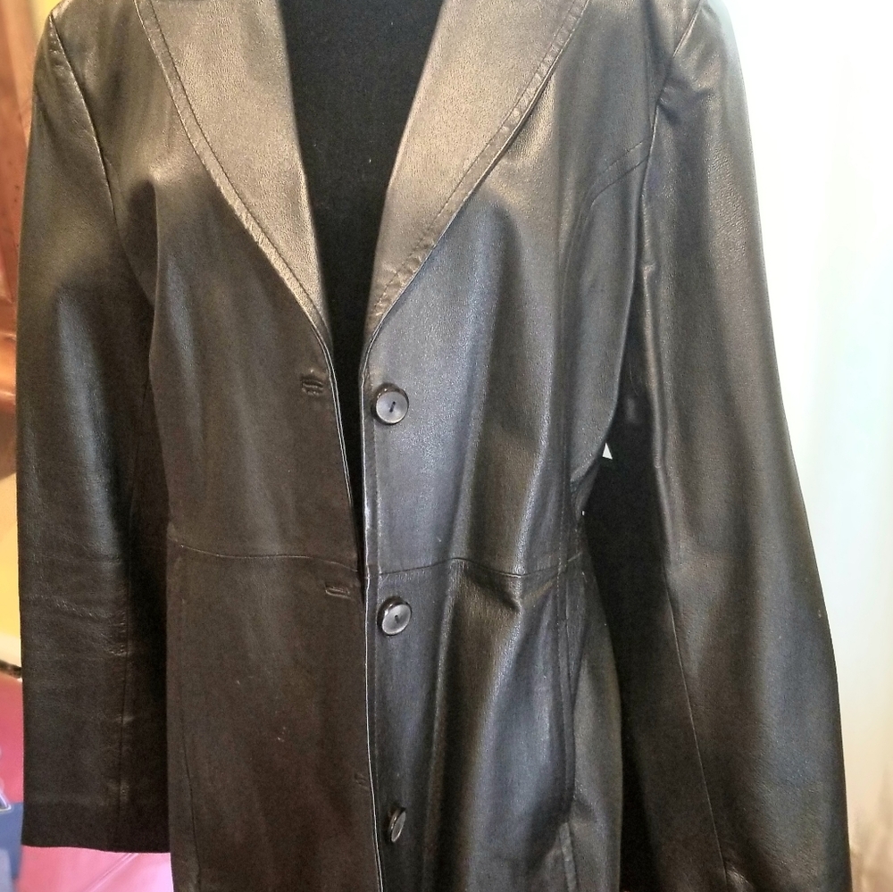 Leather jacket
